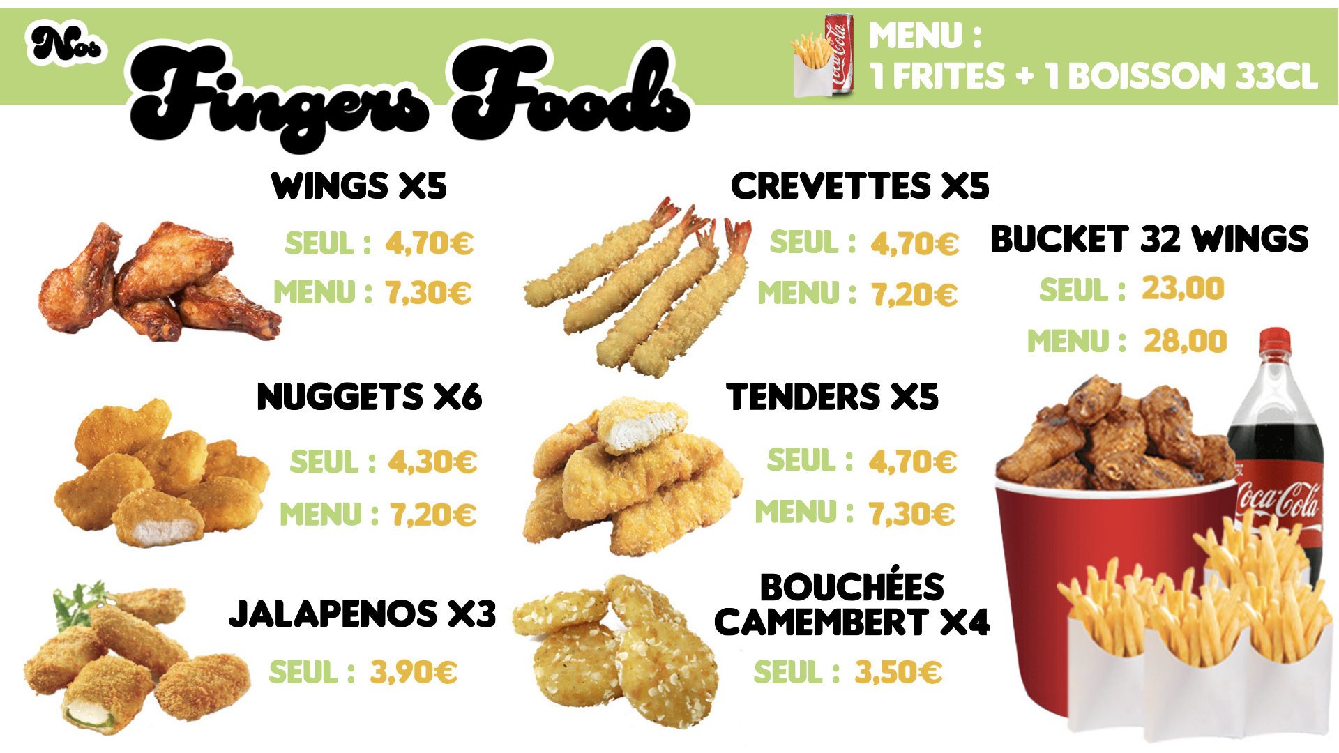 vous recherchez le meilleur restaurant champs sur marne, Dameyo vous accueille avec vos familles tous les jours sur place ou à emporter avec des buckets délicieux..